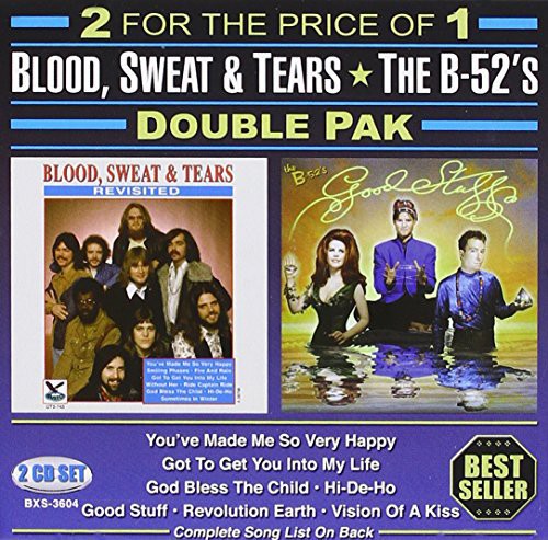 Blood Sweat & Tears/ The B-52's - Double Pak (2 Cd's) | CD