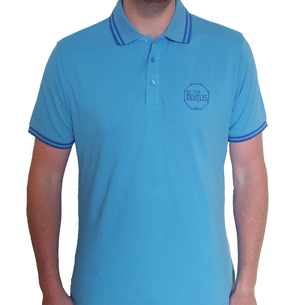 The Beatles - Drum Logo | T-Shirt Blue