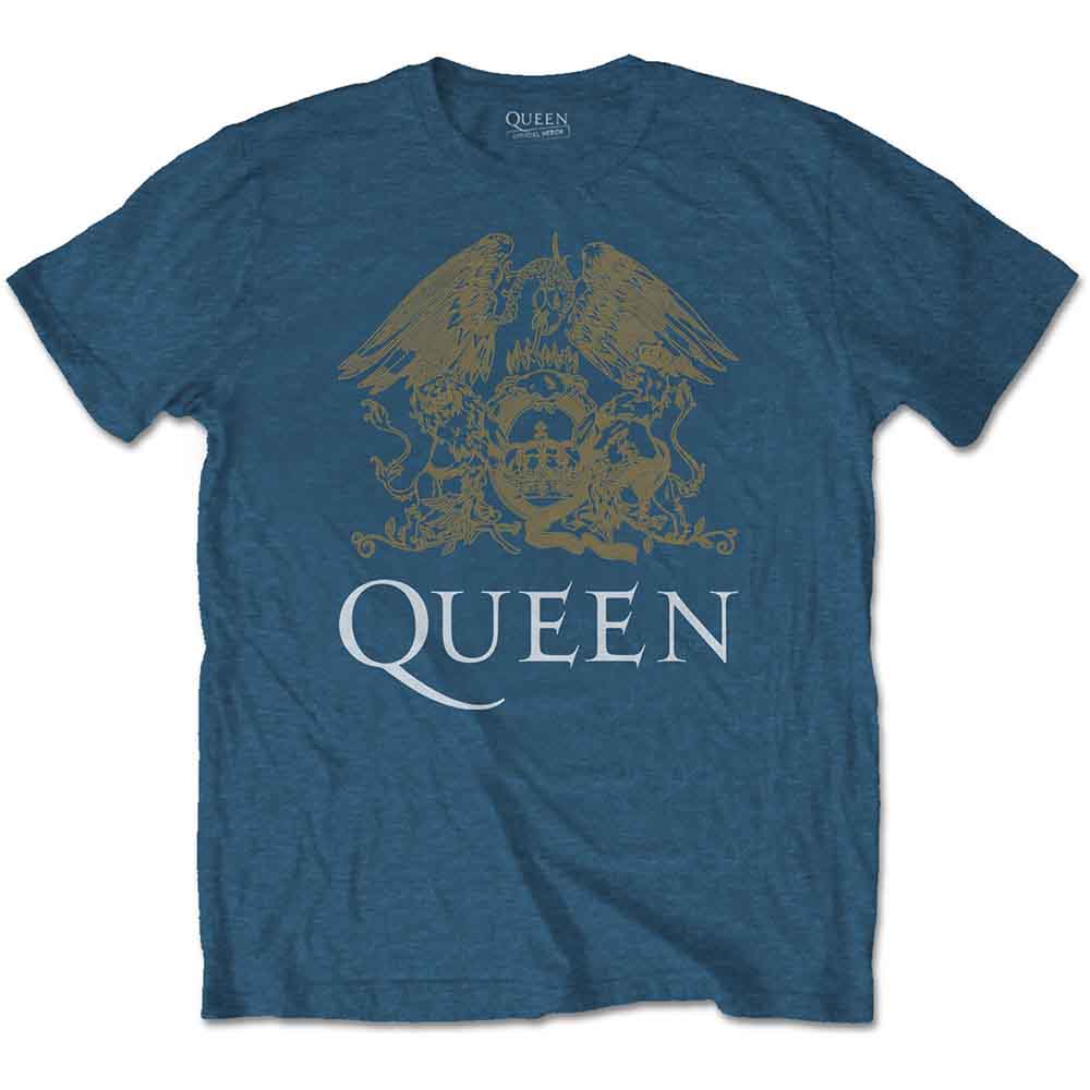 Queen - Crest | T-Shirt Blue