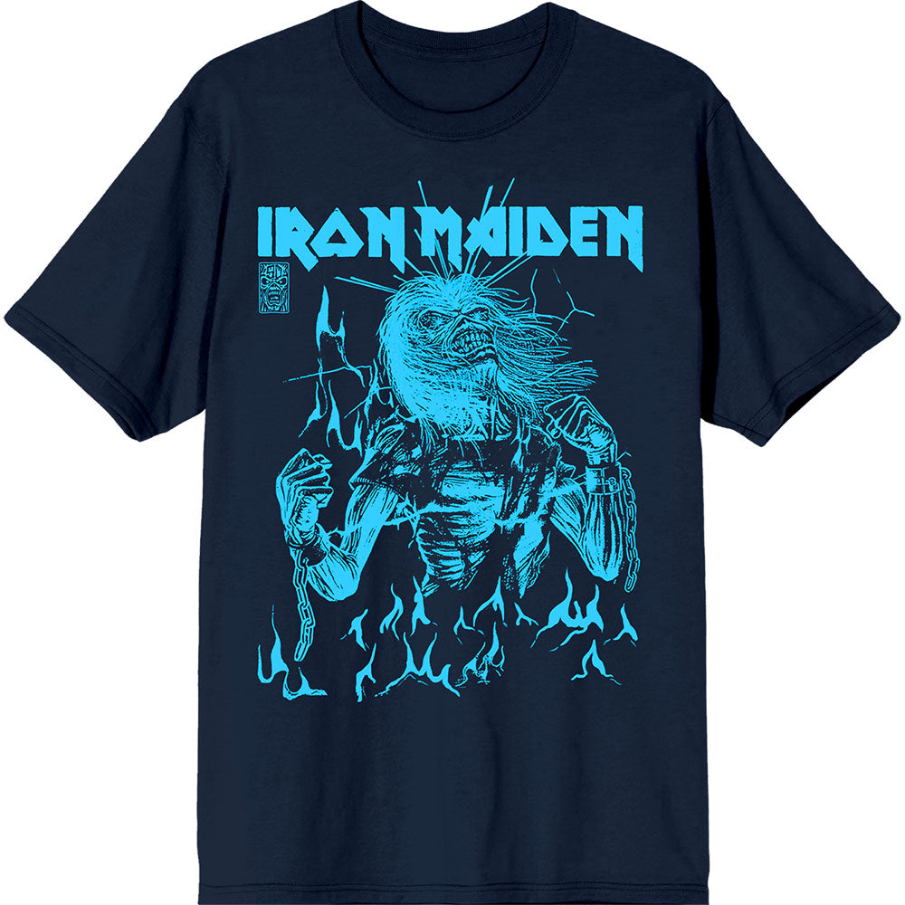 Iron Maiden | 50 Life After Death Flames Blue | Blue