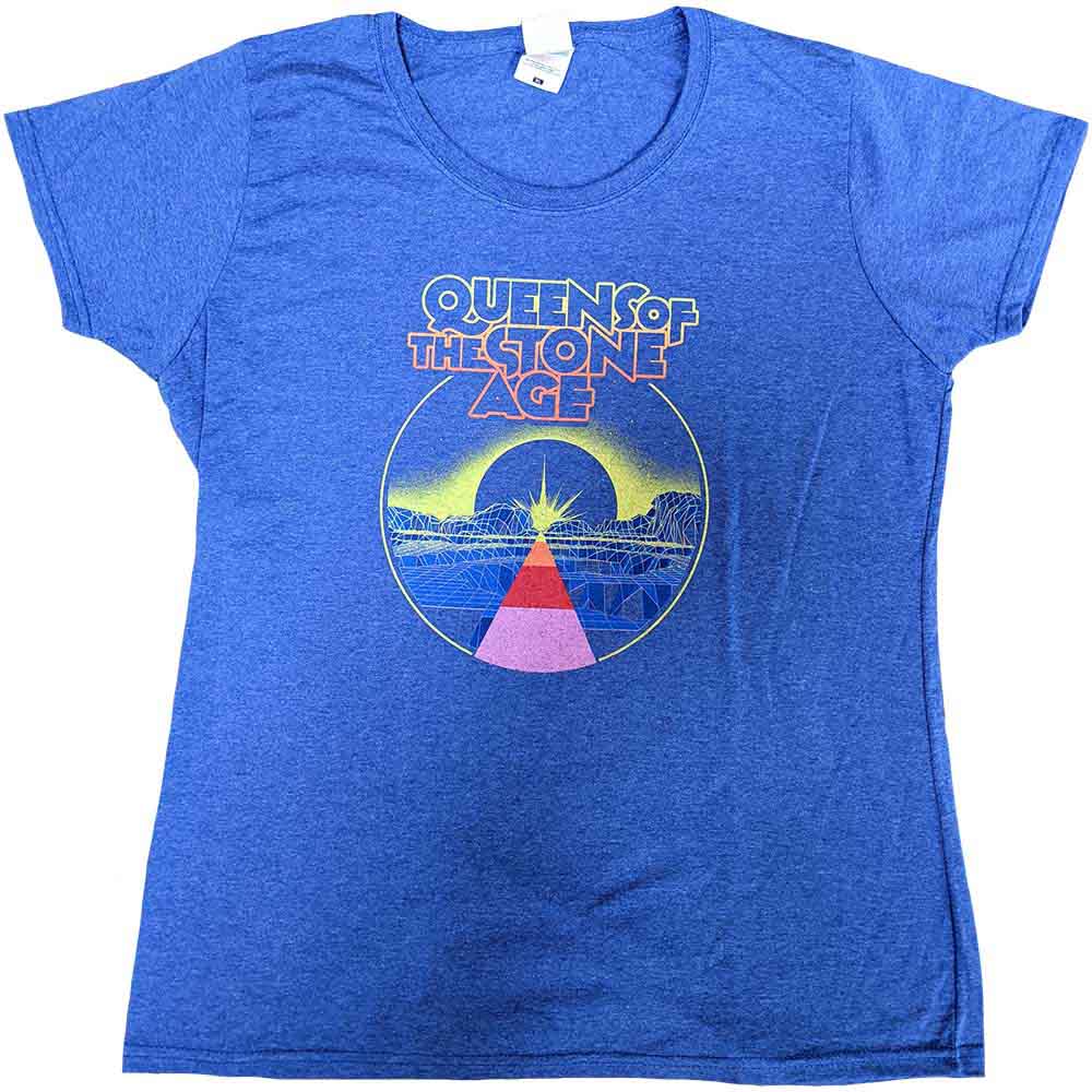 Queens Of The Stone Age - Warp Planet | T-Shirt Blue