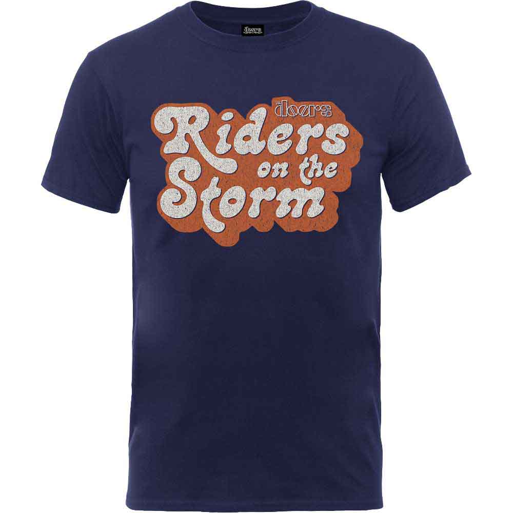 The Doors - Riders on the Storm Logo | T-Shirt Blue