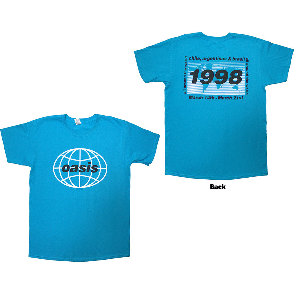 Oasis | 1998 World Tour - South America | Blue