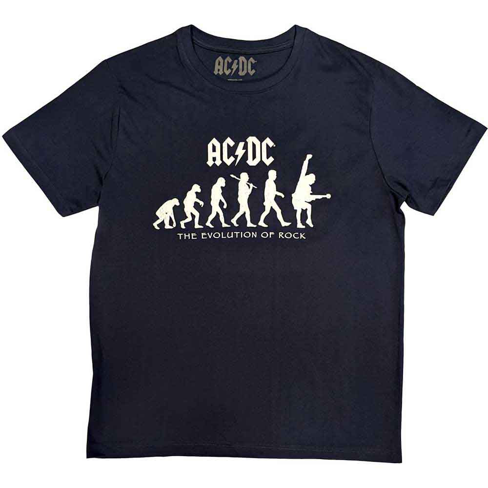 AC/DC - Evolution of Rock | T-Shirt Blue