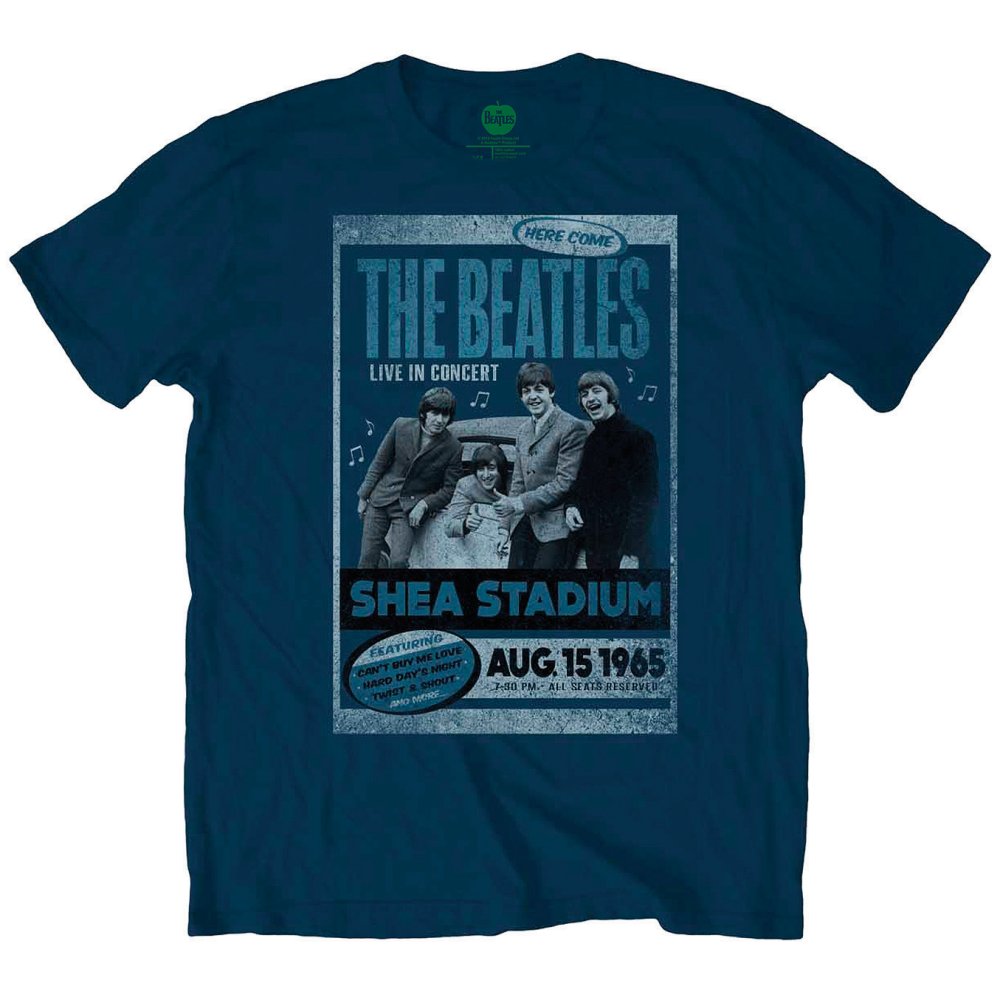 The Beatles - Shea Stadium 1965 | T-Shirt Blue