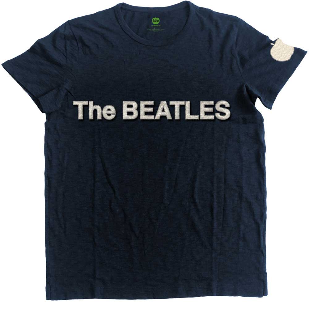 The Beatles - Logo & Apple | T-Shirt Blue