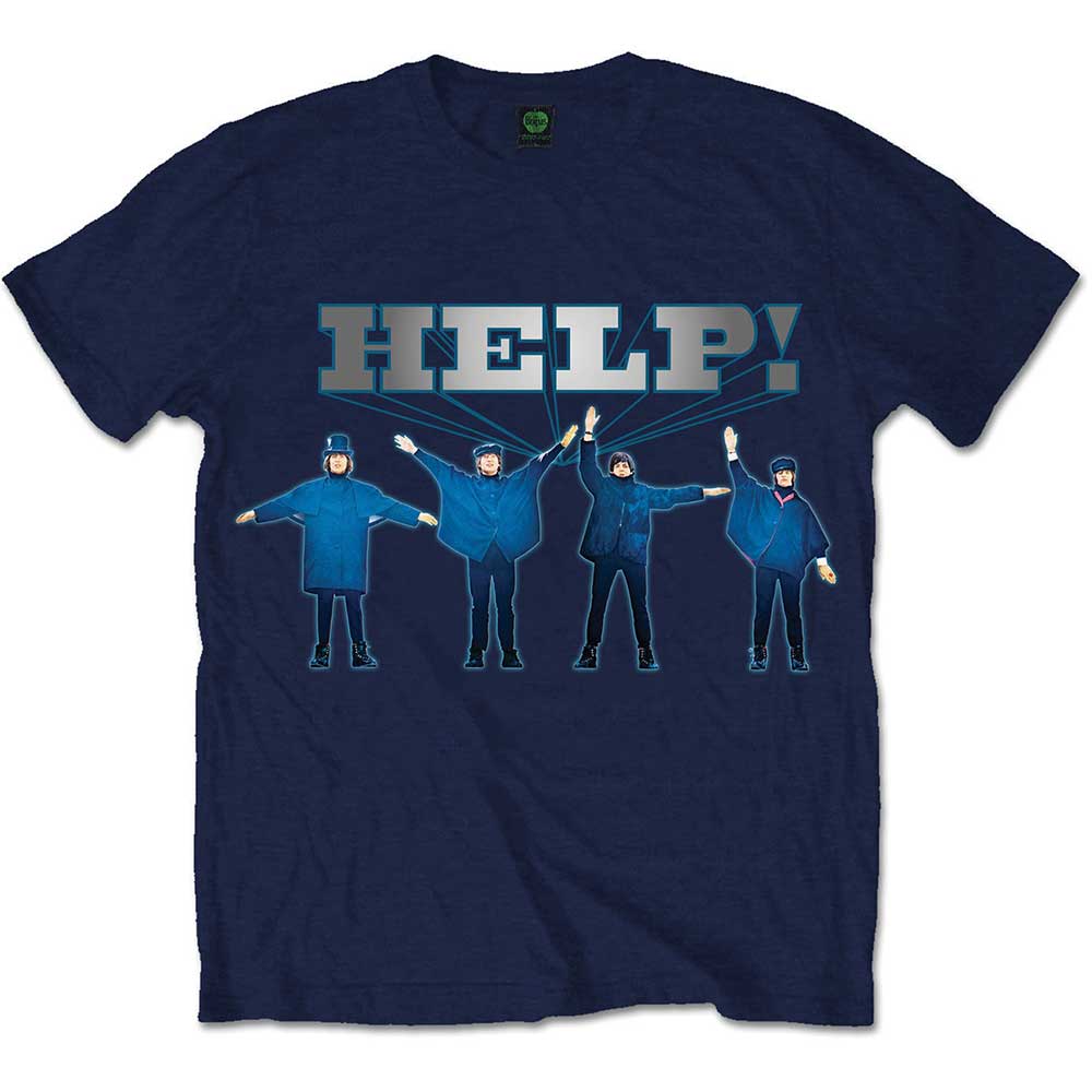 The Beatles - Help! | T-Shirt Blue