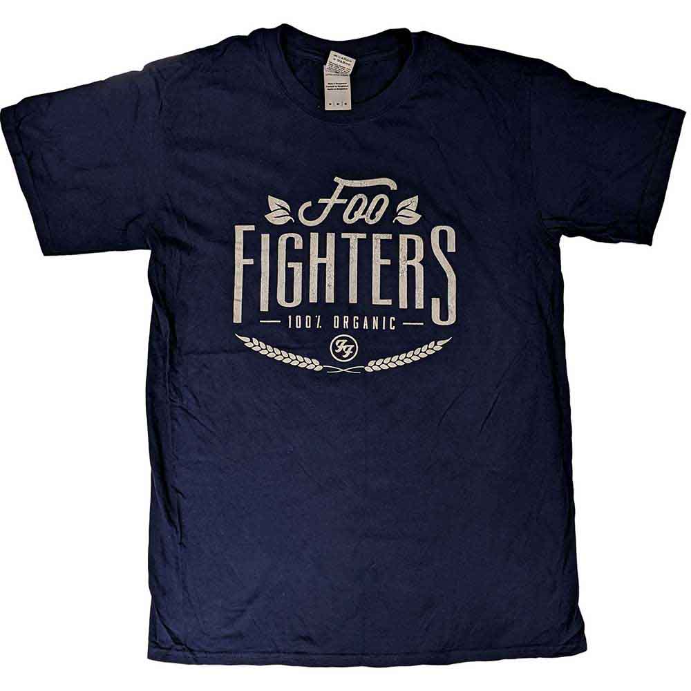Foo Fighters - 100% Organic | T-Shirt Blue