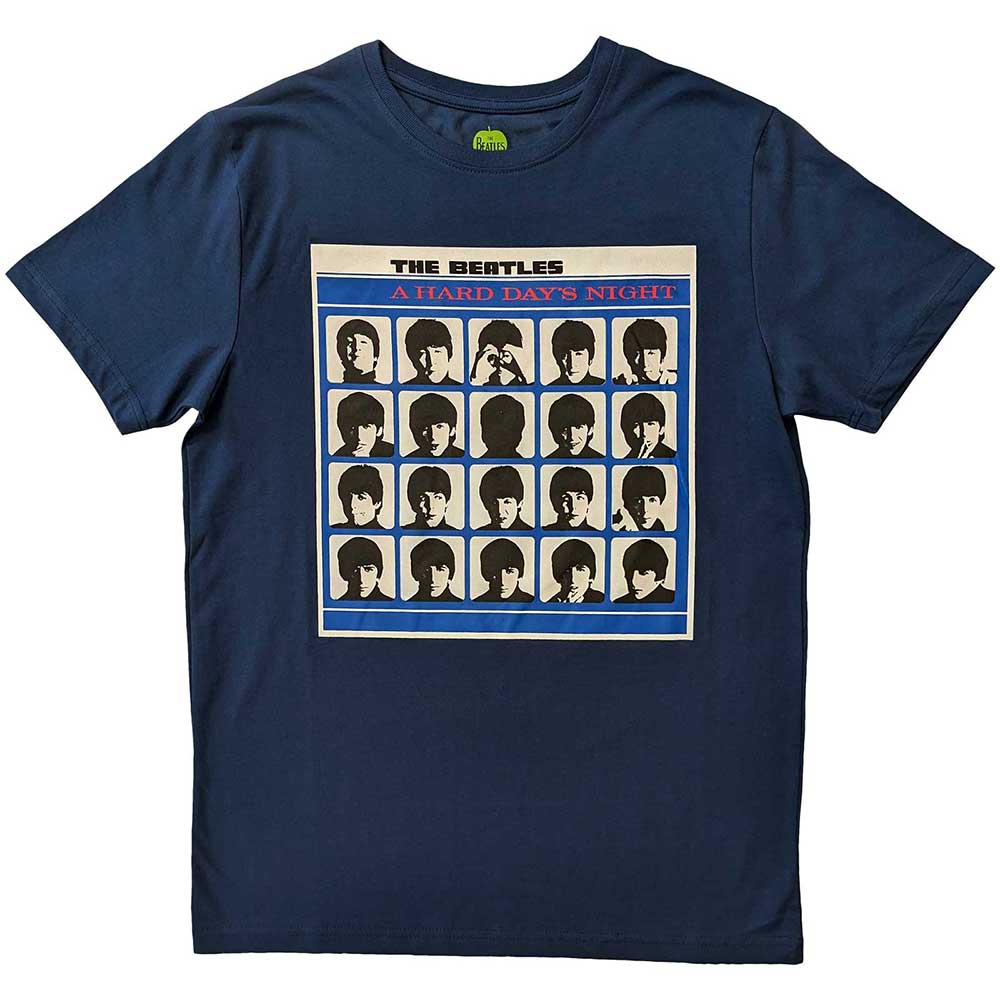 The Beatles - A Hard Day's Night Album Cover | T-Shirt Blue