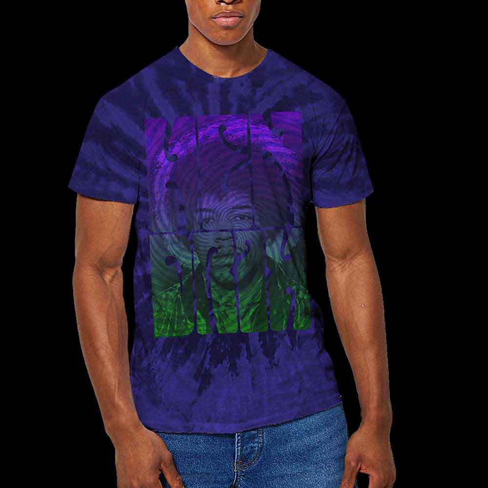 Jimi Hendrix | Swirly Text | Blue
