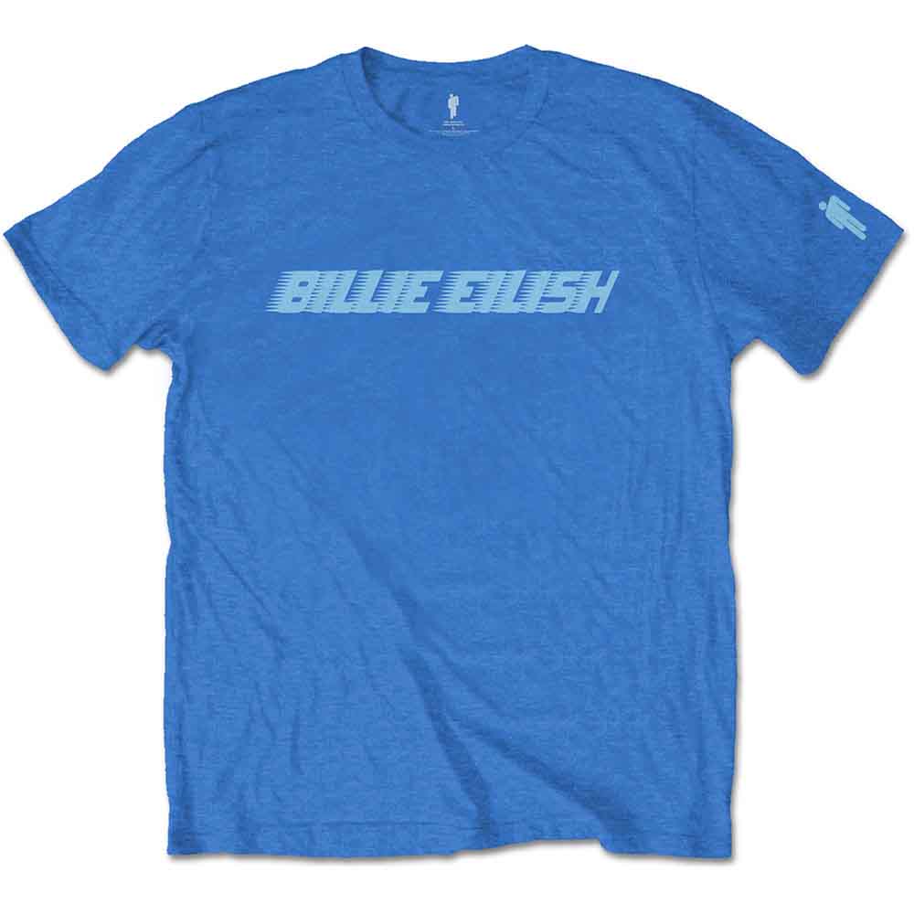 Billie Eilish | Blue Racer Logo | T-Shirt