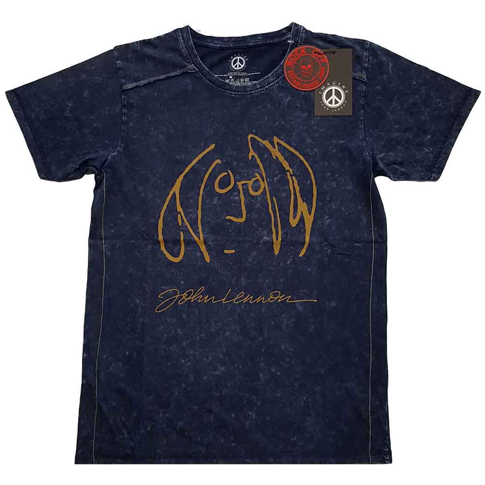 John Lennon - Self Portrait | T-Shirt Blue