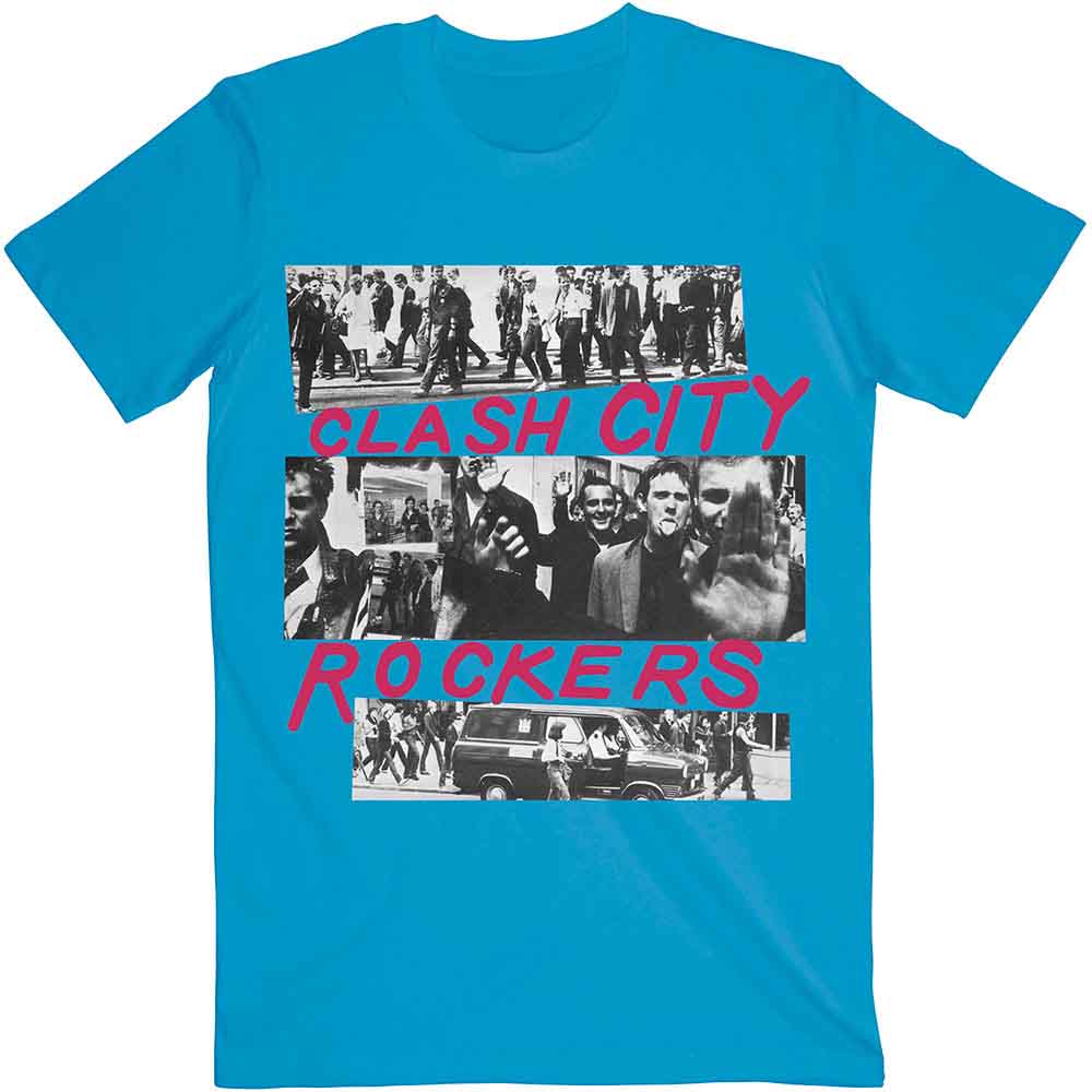 The Clash - City Rockers | T-Shirt Blue
