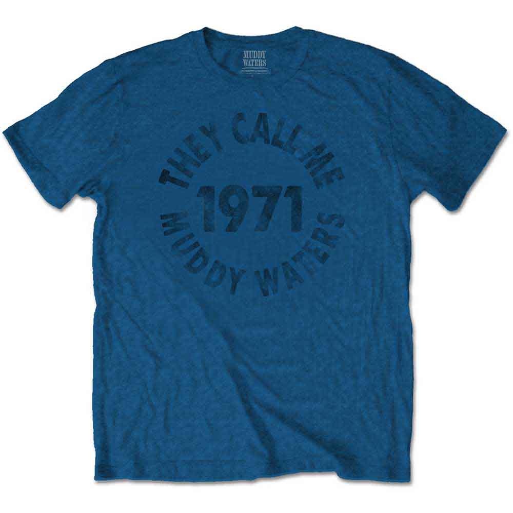 Muddy Waters - They Call Me‚Ä¶ | T-Shirt Blue