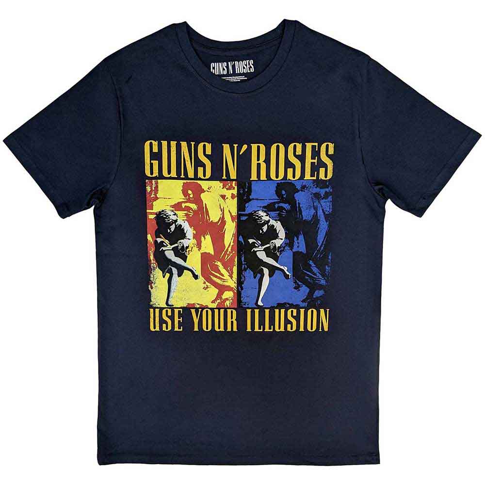 Guns N' Roses - Use Your Illusion Navy | T-Shirt Blue