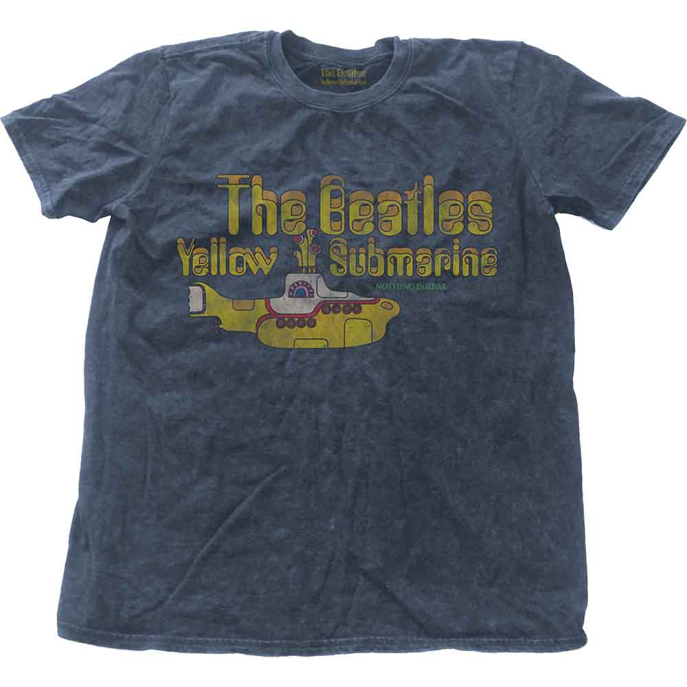 The Beatles - Yellow Submarine Nothing Is Real | T-Shirt Blue