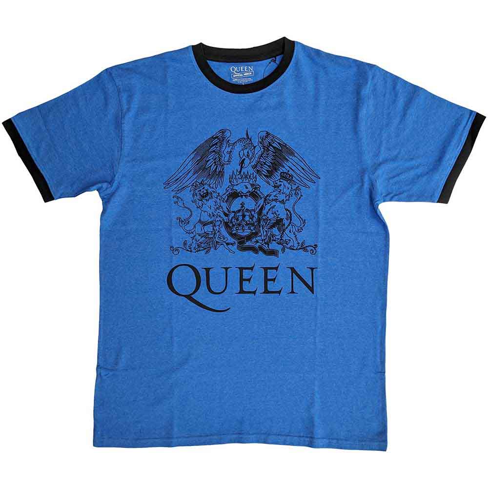 Queen | Crest Logo | Blue