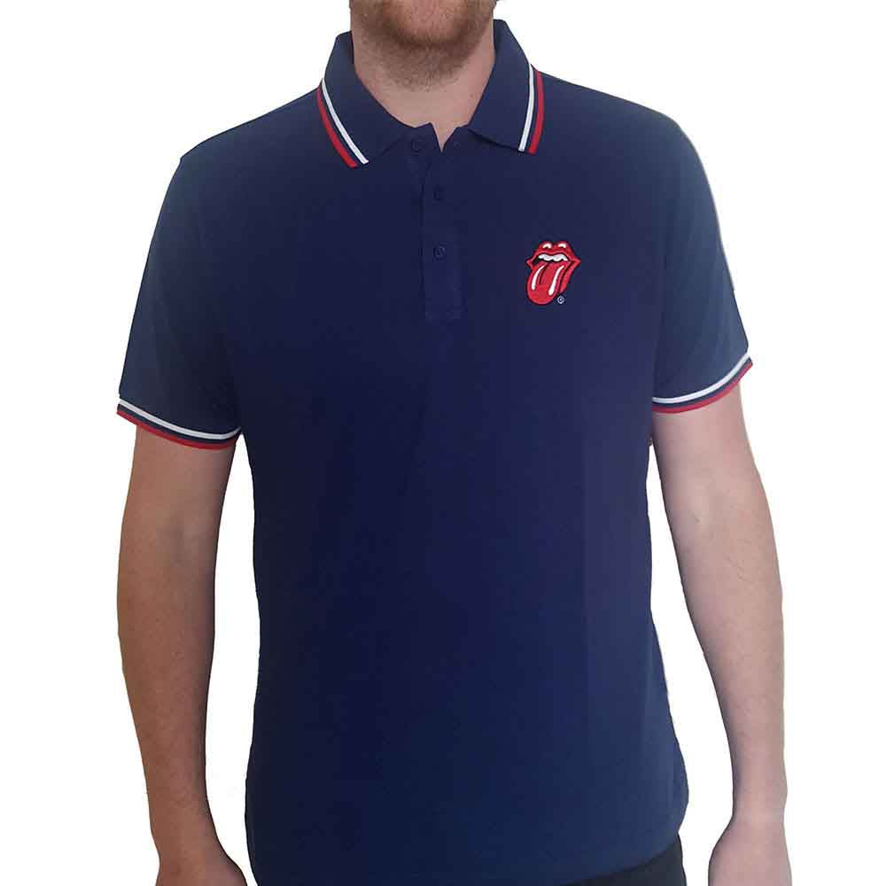The Rolling Stones - Classic Tongue | T-Shirt Blue