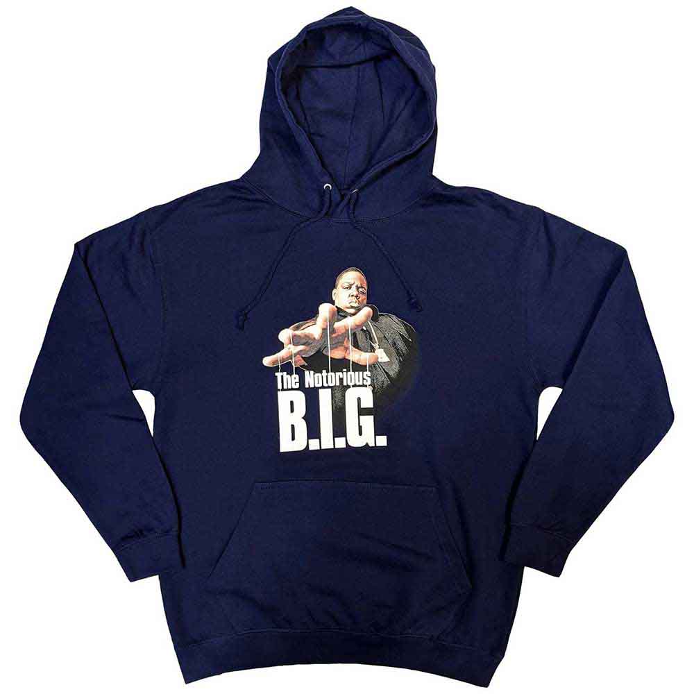 Biggie Smalls - Reachstrings | Sweatshirt Blue