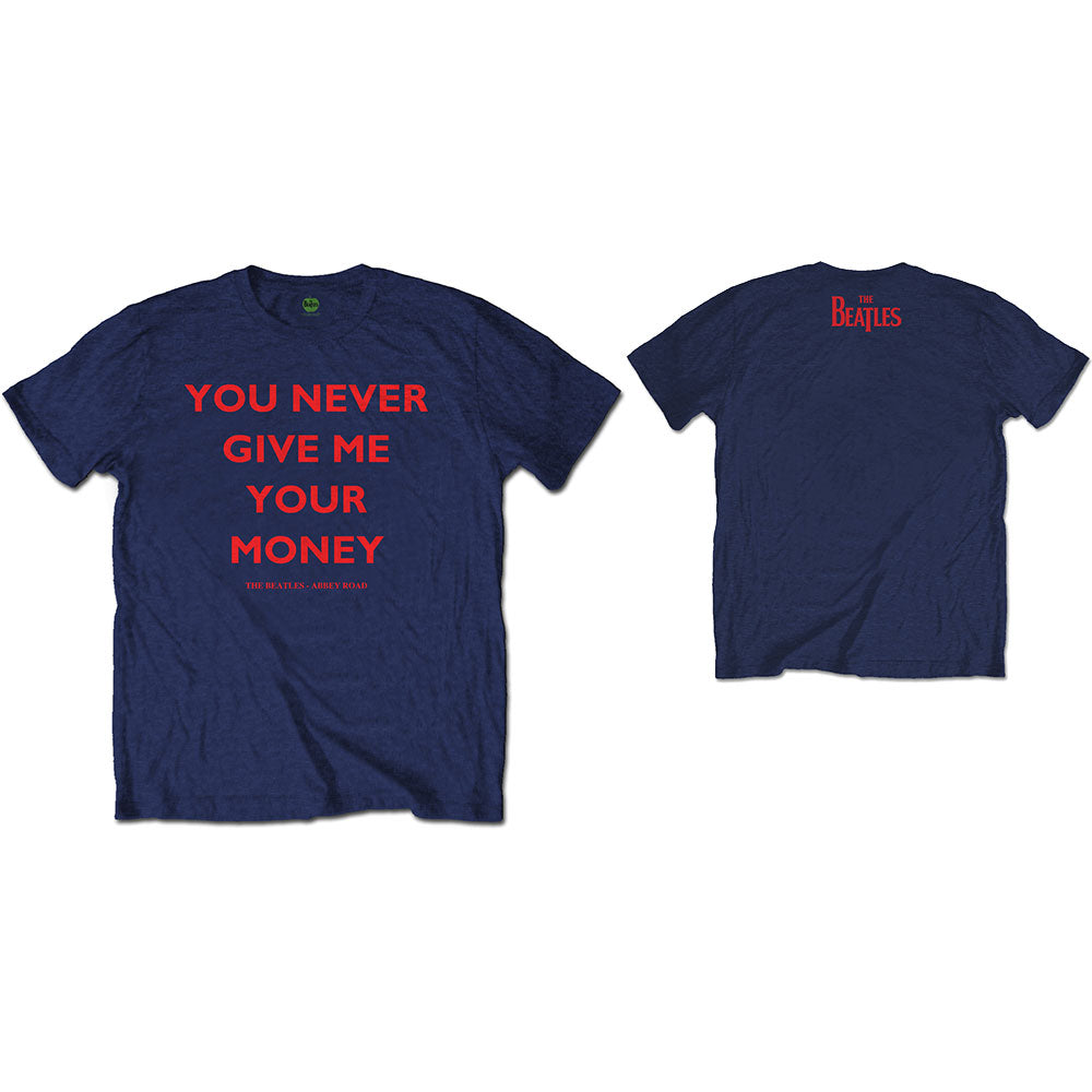 The Beatles - You Never Give Me Your Money | T-Shirt Blue