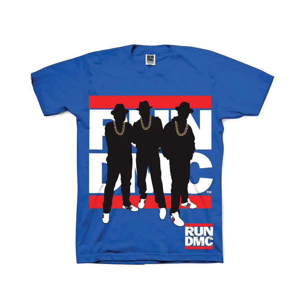 Run DMC - Silhouette | T-Shirt Blue