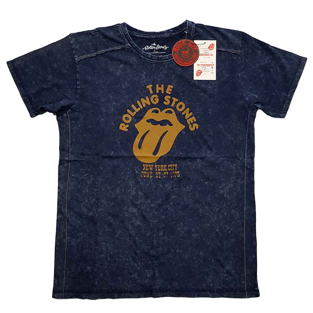 The Rolling Stones - NYC '75 | T-Shirt Blue