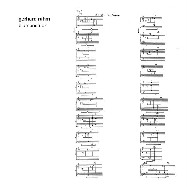 GERHARD RUHM - Blumenstuck | Vinyl