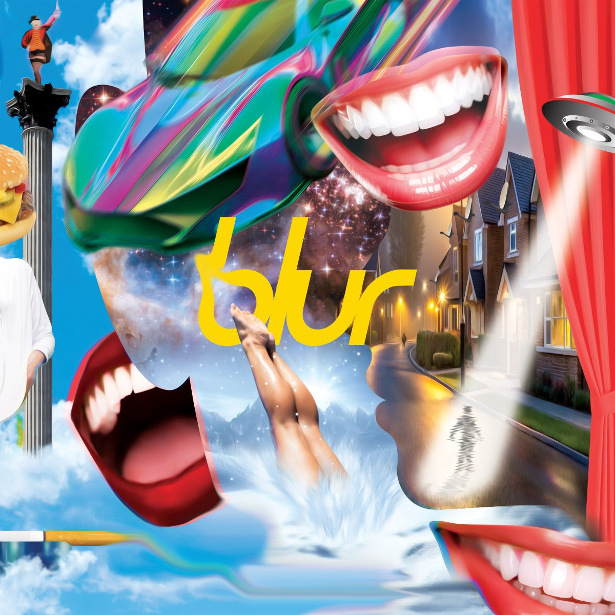 Blur - The Great Escape (30Th Anniversary Edition) (Yellow / Turquoise Vinyl) [2LP] | Vinyl