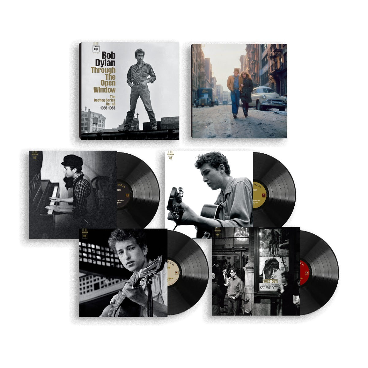 Bob Dylan - The Bootleg Series Vol. 18: Through The Open Window 1956-1963 Highlights [4LP Box Set] | Vinyl