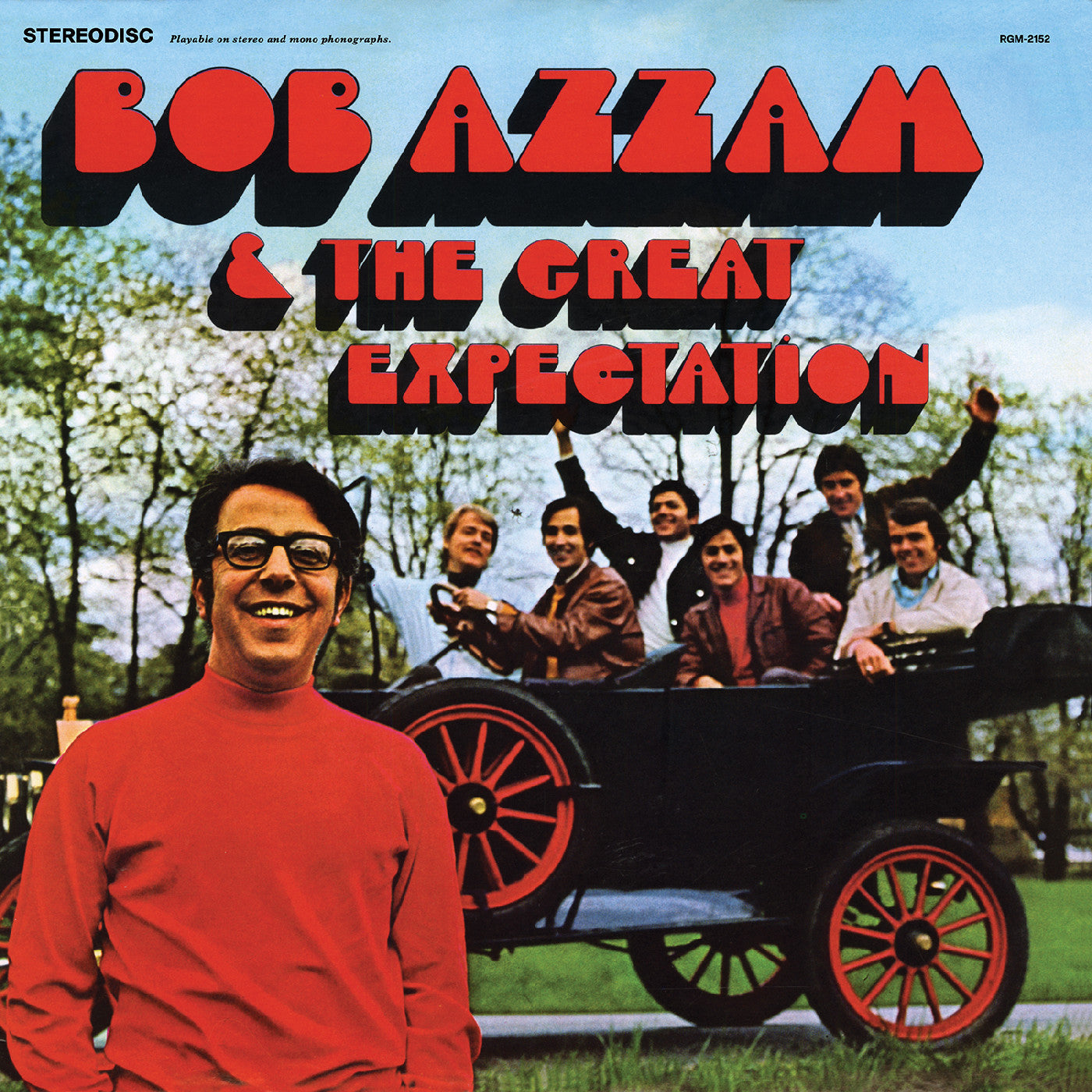 Bob & The Great Expectation Azzam - Bob Azzam & The Great Expectation - Remastered (Fire Orange Vinyl) | Vinyl