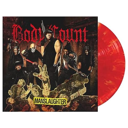 Body Count | Manslaughter [Cloudy Blood Red/Ultra Clear LP] | Vinyl