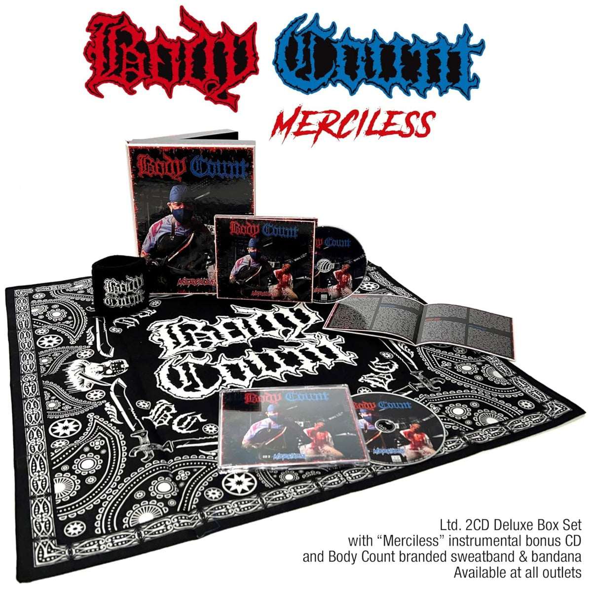 Body Count - Merciless (Limited Edition, Deluxe Edition, Boxed Set) (2 Cd's) | CD