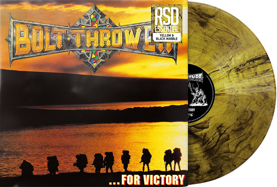 Bolt Thrower | ...For Victory (Indie Exclusive) [Yellow & Black Marble Vinyl] | Vinyl