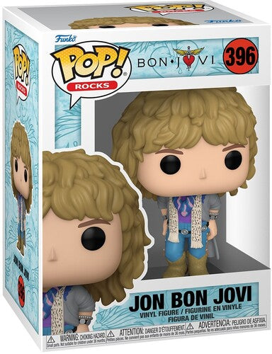 Bon Jovi - FUNKO POP! Rocks: Jon Bon Jovi (1980's) (Vinyl Figure) | Action Figure