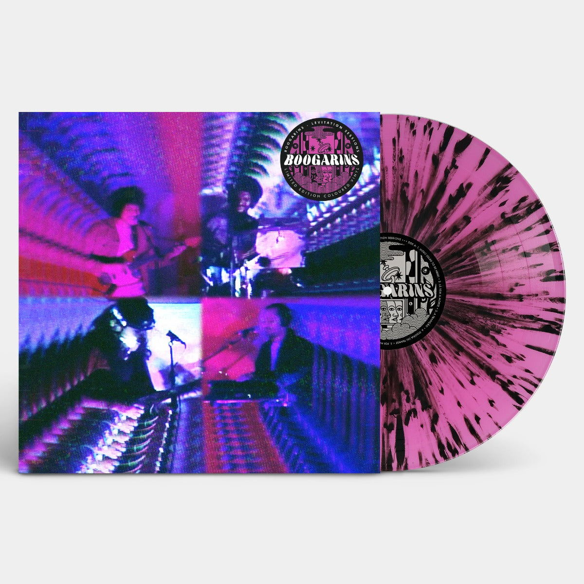 Boogarins - Levitation Sessions (Indie exclusive "Poluçăo Noturna" Splatter Colored Vinyl) | Vinyl