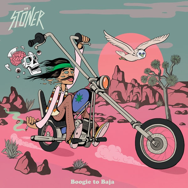 STONER | Boogie to Baja (Half Blue/Half Hot Pink Vinyl) | Vinyl