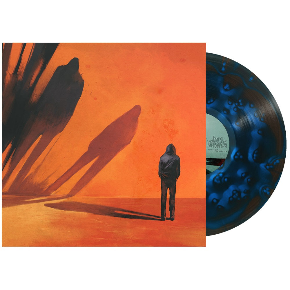 Born Of Osiris | Through Shadows [Black Ice/Blue Cloudy Vinyl] (Limited Indie Exclusive) | Vinyl