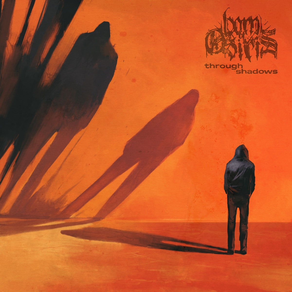 Born Of Osiris | Through Shadows [Black Ice/Blue Cloudy Vinyl] (Limited Indie Exclusive) | Vinyl