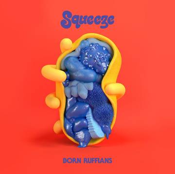 Born Ruffians - SQUEEZE (TRANSPARENT CLOUDY RED VINYL) | Vinyl