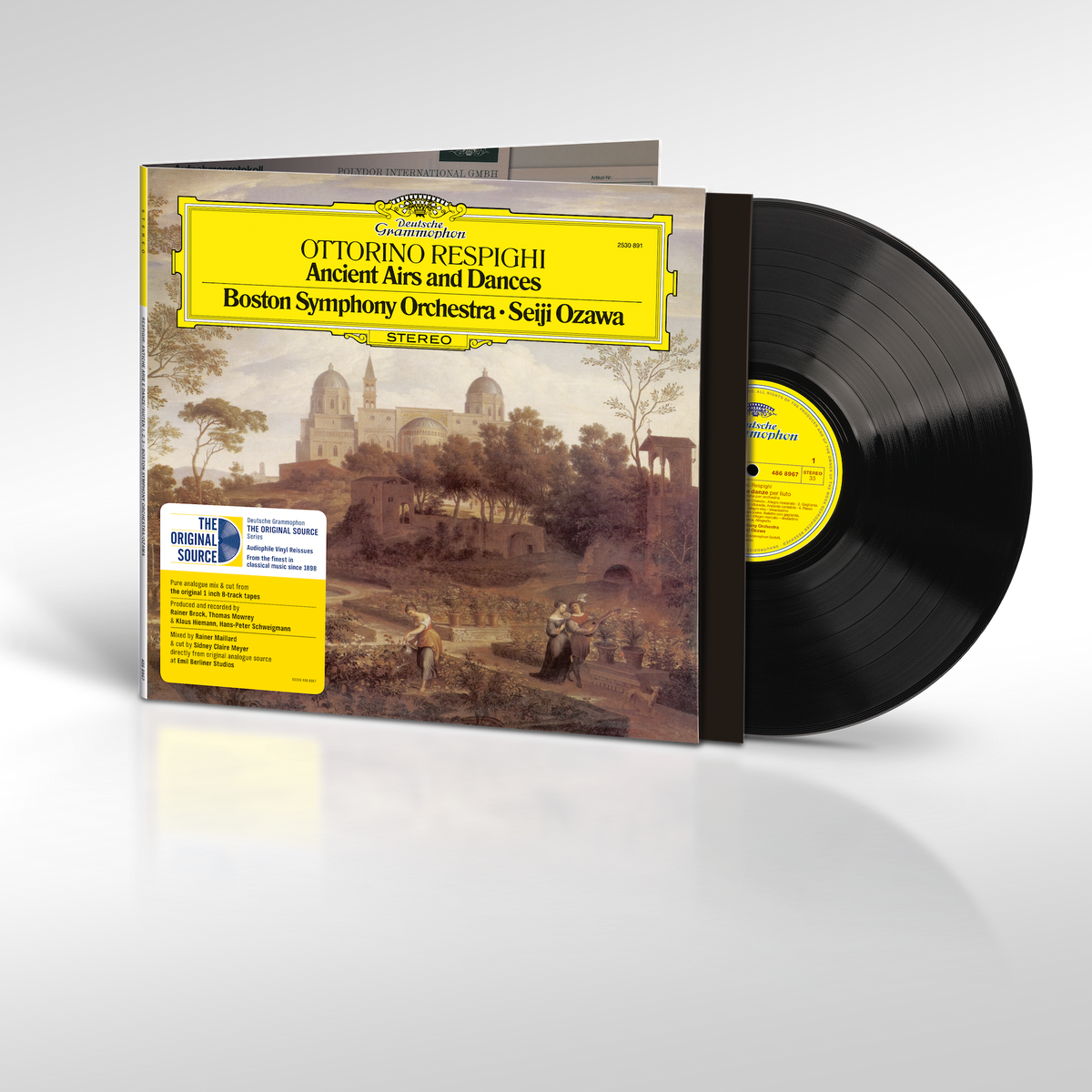 Boston Symphony Orchestra/Seiji Ozawa - Respighi: Ancient Airs and Dances (The Original Source Series) (180G) [LP] | Vinyl
