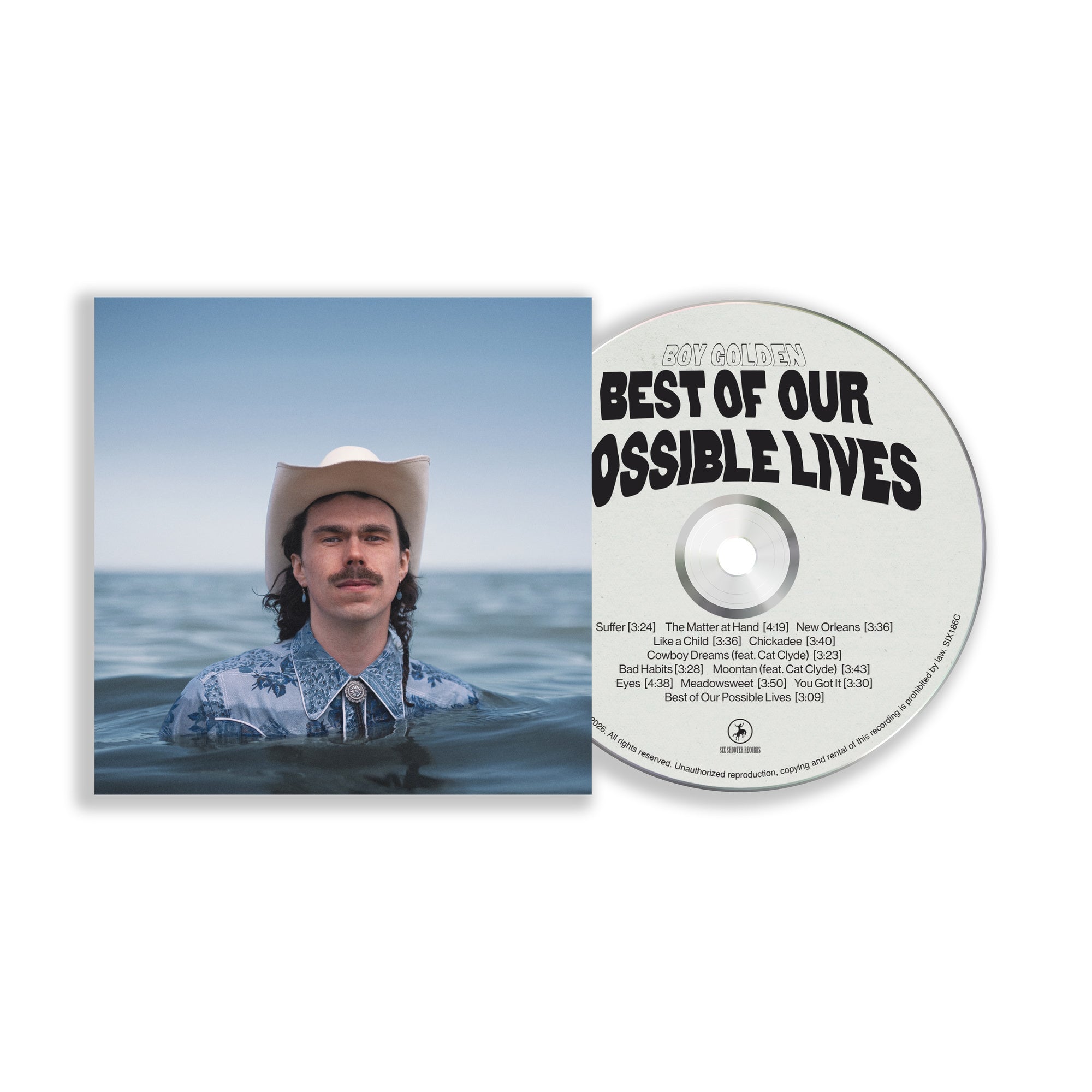 Boy Golden | Best Of Our Possible Lives | CD