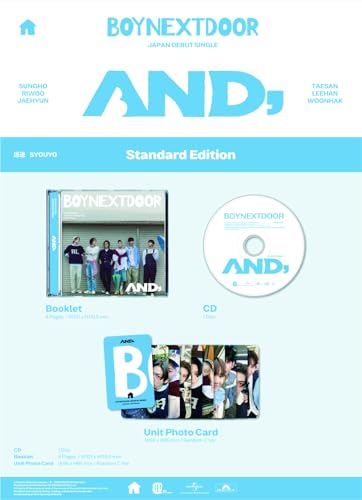 BOYNEXTDOOR - AND, [Standard Edition] | CD