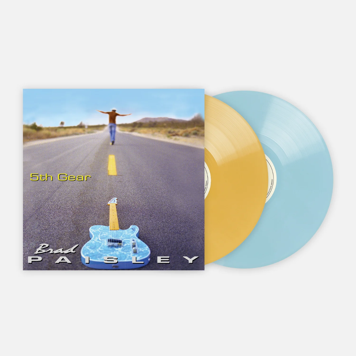 Brad Paisley | 5th Gear (Limited Edition, Yellow & Blue Colored Vinyl) (2 Lp) | Vinyl