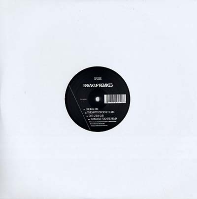 SASSE - Break Up Remixes | Vinyl