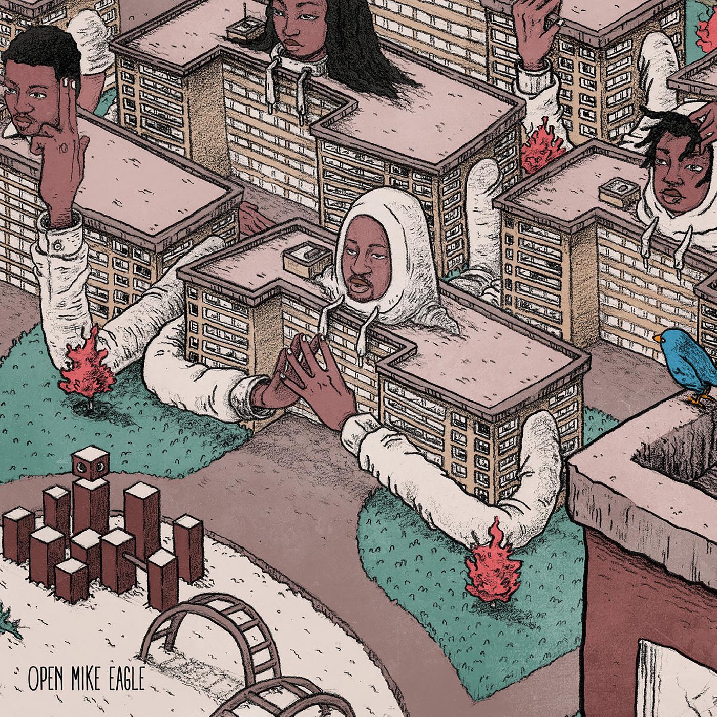 Open Mike Eagle | Brick Body Kids Still Daydream (BRICK RED & CREAM VINYL) | Vinyl