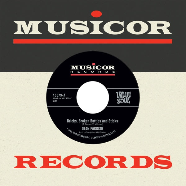 DEAN PARRISH/PORGY AND THE MONARCHS - Bricks, Broken Bottles And Sticks/My Heart Cries For You | Vinyl