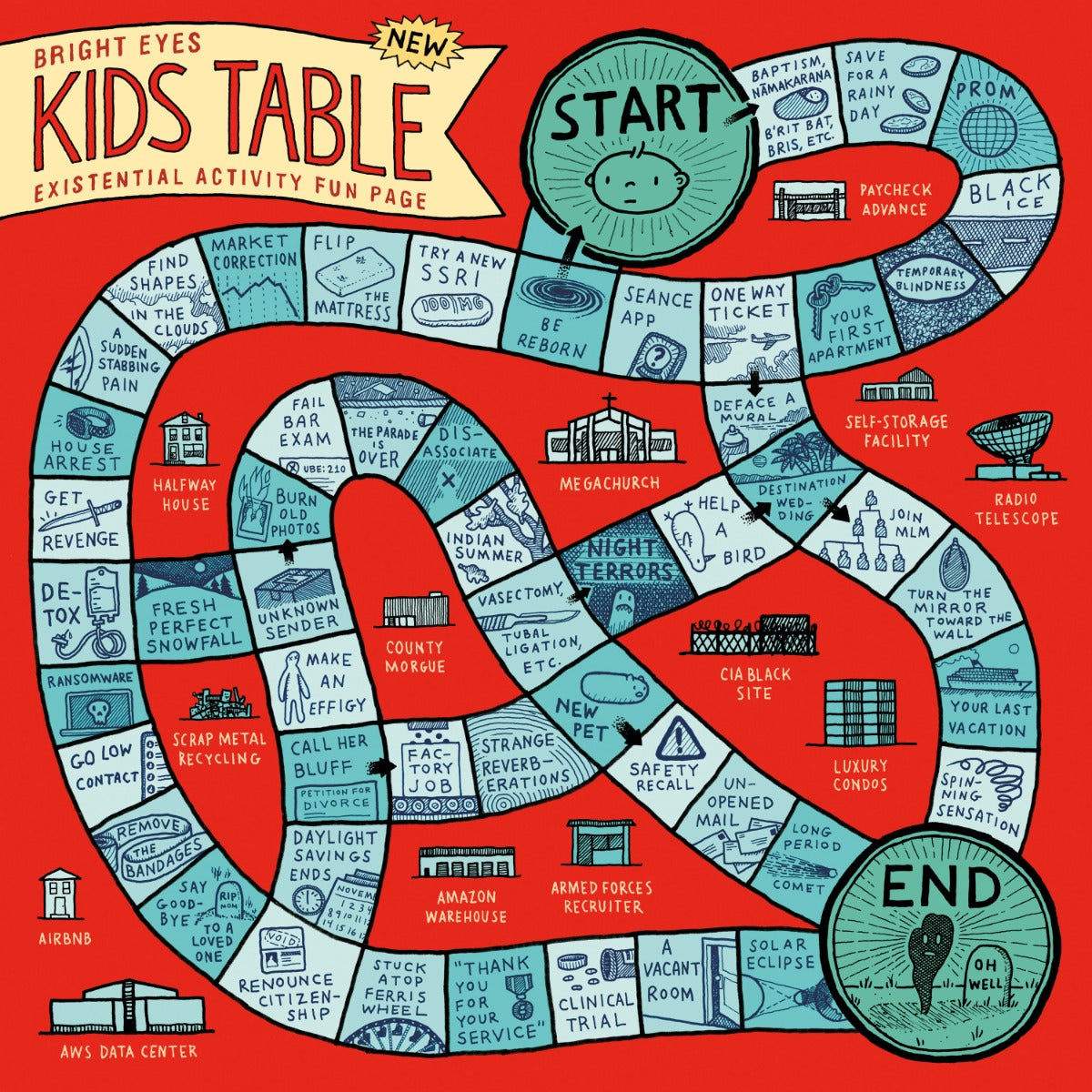 Bright Eyes' - Kids Table Ep [Black Vinyl] | Vinyl