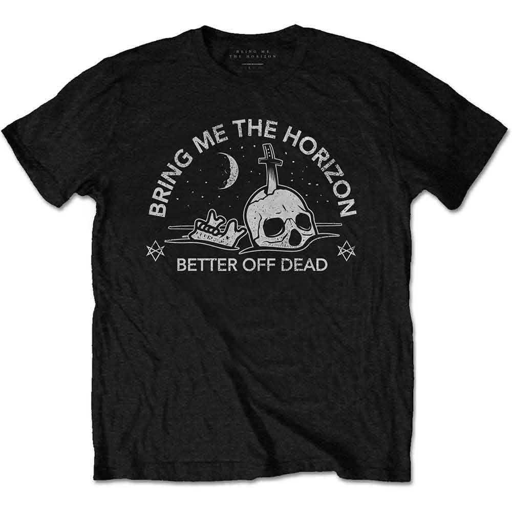 Bring Me The Horizon - Happy Song Unisex T-Shirt (Black) | Apparel Black