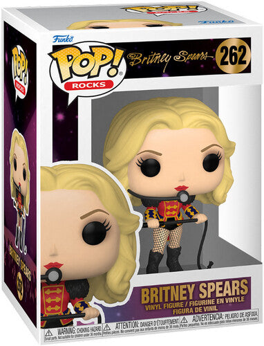 Britney Spears - FUNKO POP! ROCKS: Britney Spears- Circus (Styles May Vary) (Vinyl Figure) | Action Figure