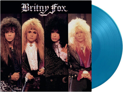 Britny Fox | Britny Fox (Limited Edition, 180 Gram Blue Colored Vinyl) [Import] | Vinyl